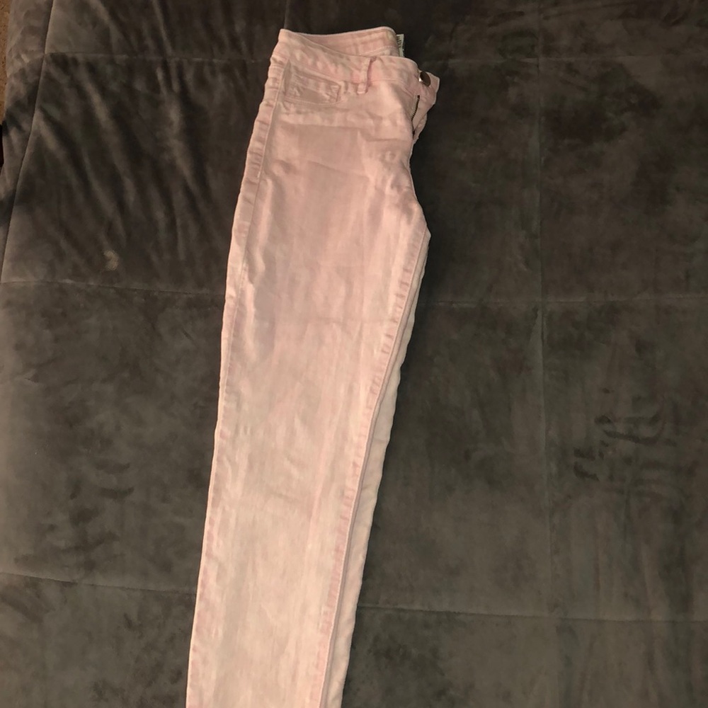 Pink Denim Jeans